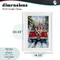 Stupell Industries Christmas Truck Pups Trio Framed Print Under Glass, design by Petal Prints Design